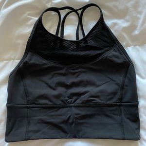 Lululemon Black Cropped tank